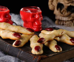 witches finger cookies