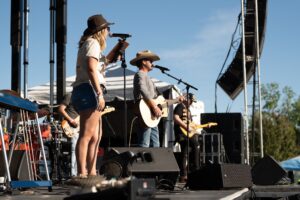 Musicians at Ocoee Music Fest 