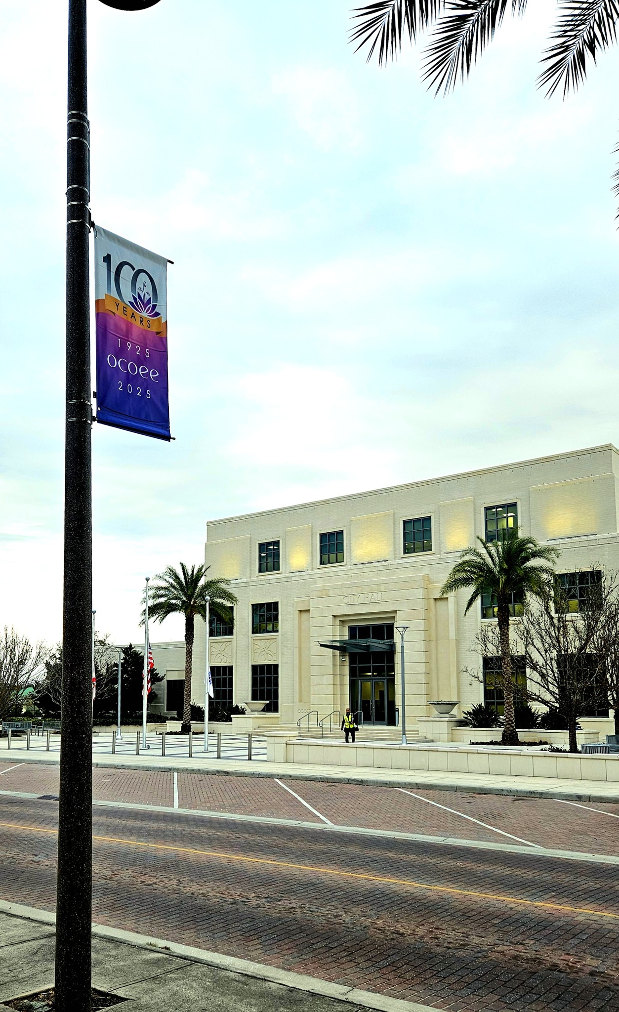 Centennial Celebration banners for the city of Ocoees 100 centennial celebration