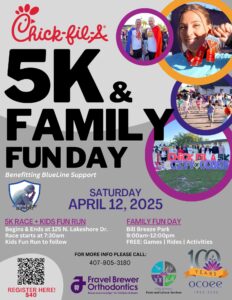 Chick Fil A 5K and family fun day at Ocoee Lakeshore Center